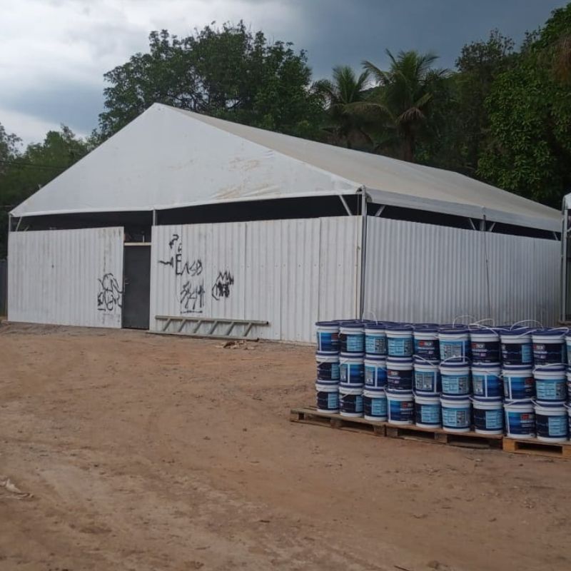 tendas e galpões industriais