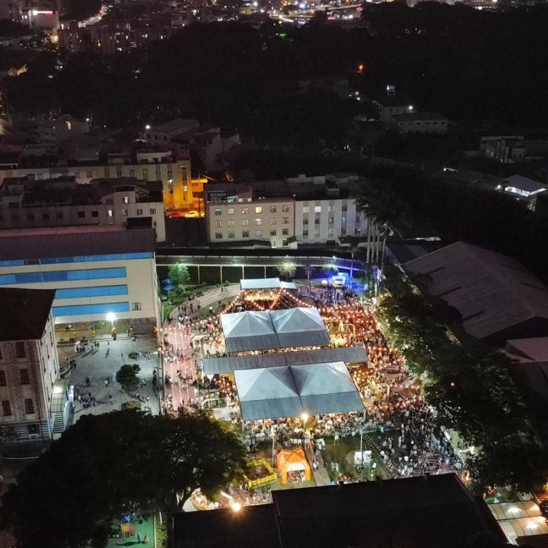 Tendas Modelo Calha para evento cultural